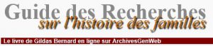 GUIDE DES RECHERCHES