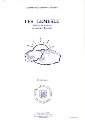 C25 Les LEMESLE, 5 siècles de présence en Anjou et Touraine