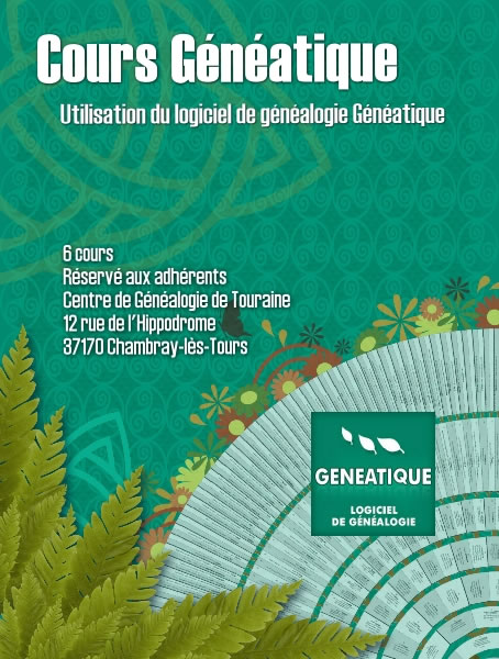6 mars 2023 - Cours Généatique 1/4 2e session (au local et à distance)