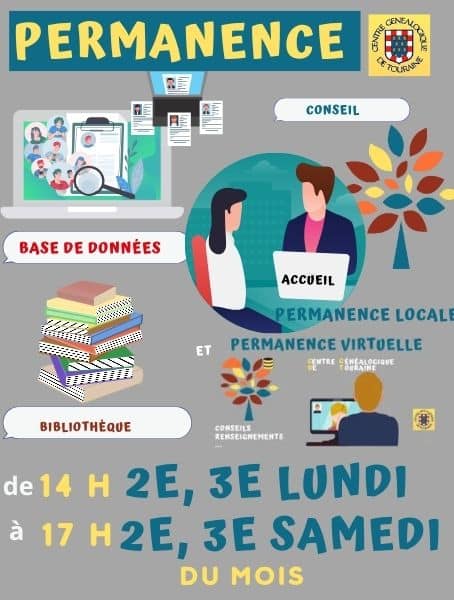 21 mars 2026 - Permanence au local ou à distance