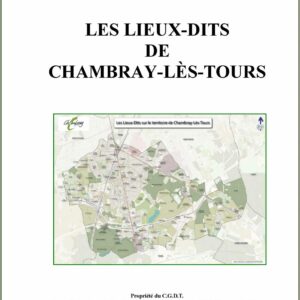 C63 Les lieux-dits de Chambray-lès-Tours