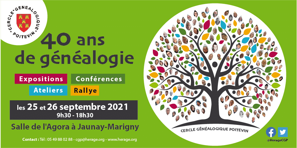 25 et 26 septembre 2021 à Jaunay-Marigny (86) - Le CGP fête ses 40 ans