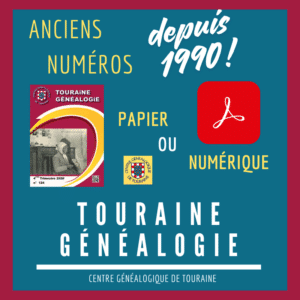 TOURAINE GÉNÉALOGIE