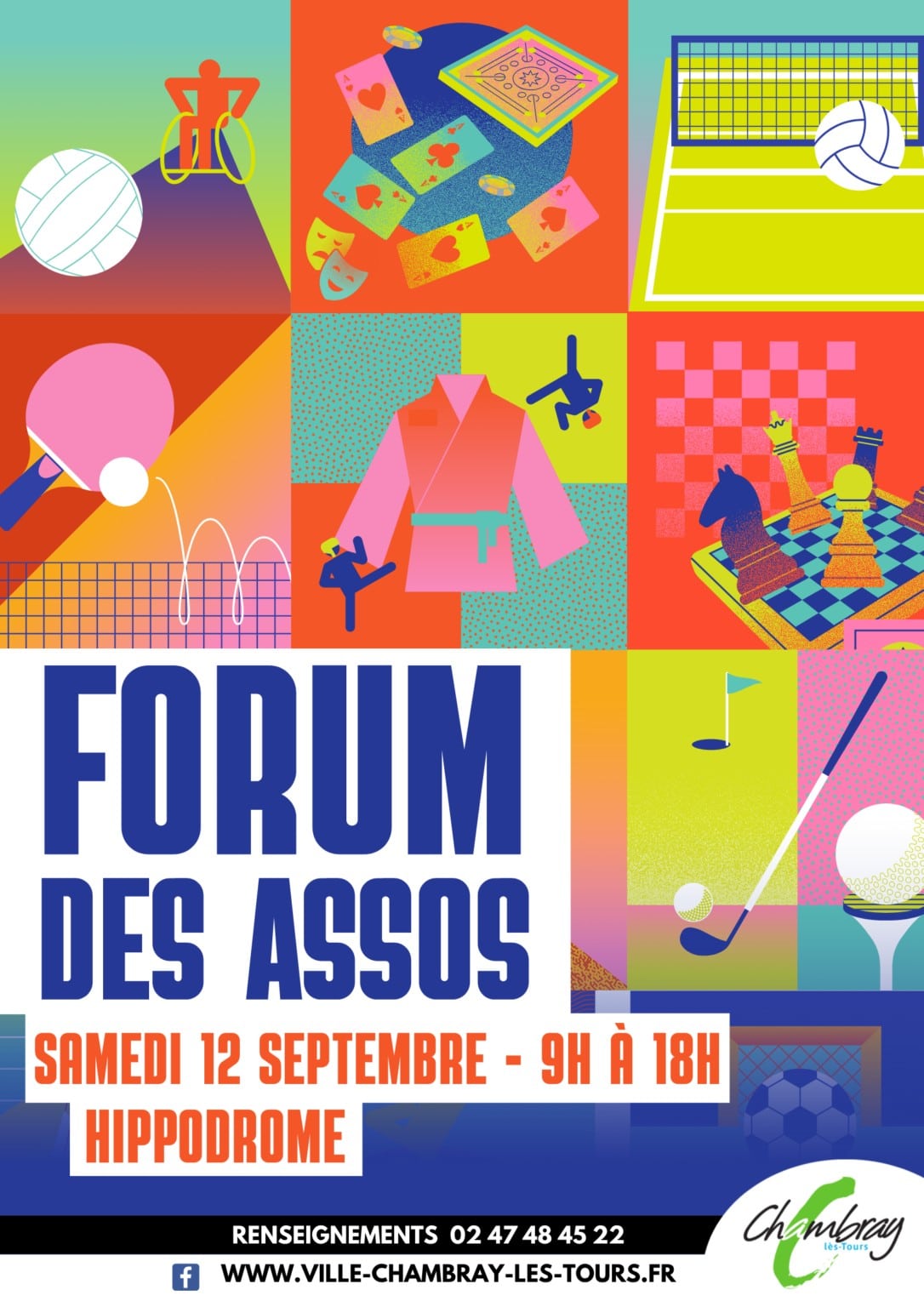 12 septembre 2026 - Chambray-lès-Tours - Forum des Associations